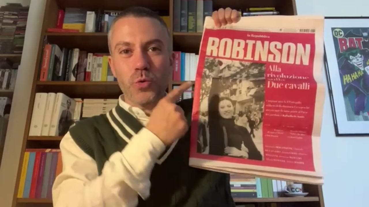 Furbi quelli di Robinson: parlano del 25 aprile, ma di quello portoghese. Così possono andare anche in Rai...