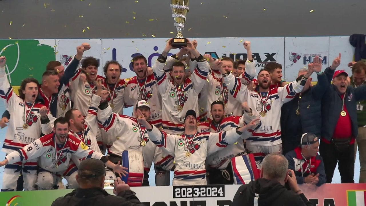 Hockey Inline, Milano è campione d'Italia: Asiago battuto in gara 5