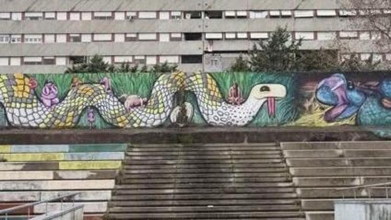 Il Corviale, uno dei quartieri periferici di Roma dove il Comune ha scelto di ristrutturare le scuole per renderle più efficienti dal punto di vista energetico