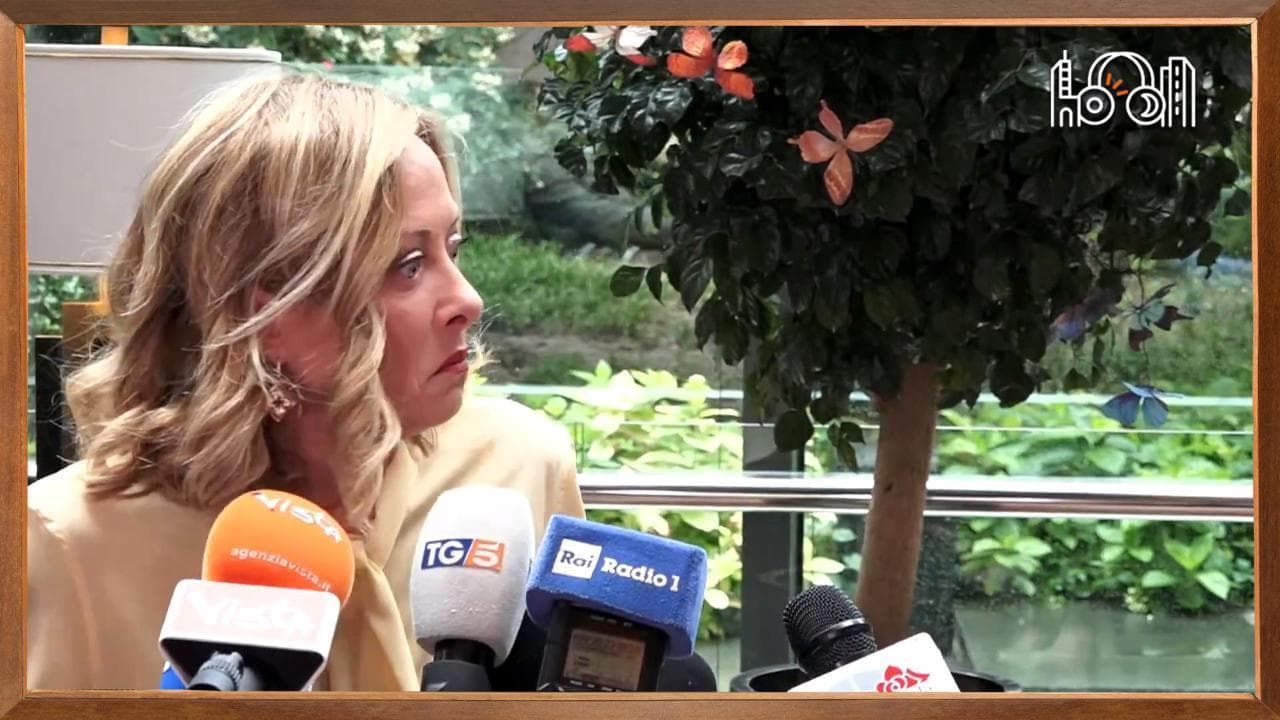 Meloni in Cina, l'inviato Modolo: "Punti stampa volanti, meno ci vede meglio sta"