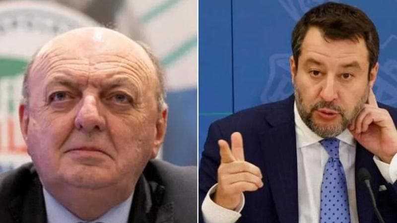 I ministri Gilberto Pichetto Fratin e Matteo Salvini
