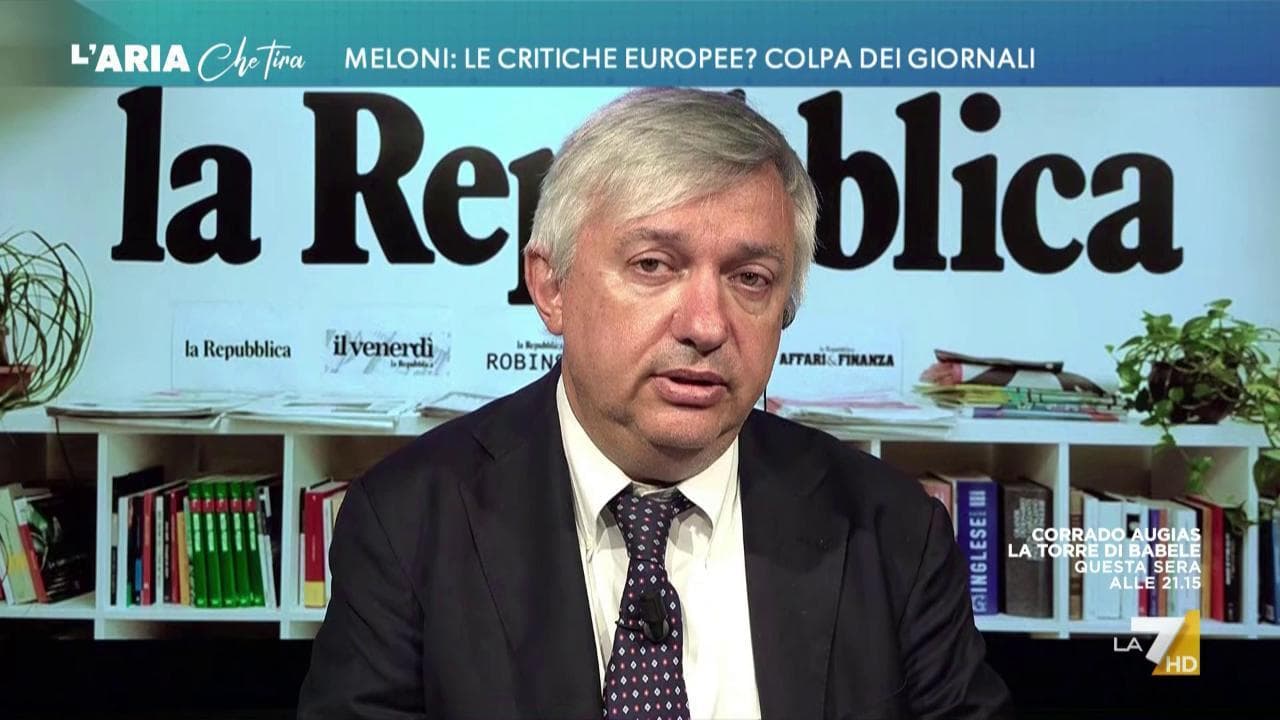 Maurizio Molinari: "Gli attacchi ai media di Meloni la allontanano dell'Europa"