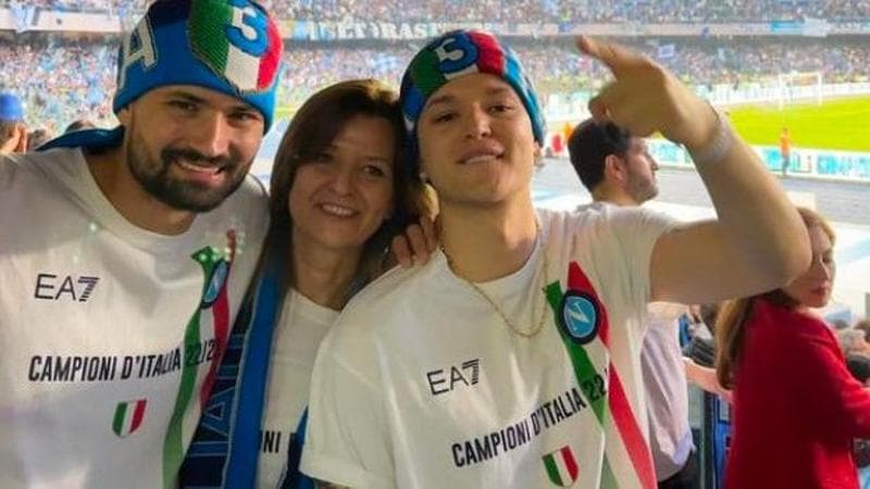 Federico Spalletti, nella foto il primo da sinistro