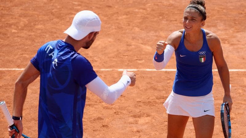 Andrea Vavassori e Sara Errani