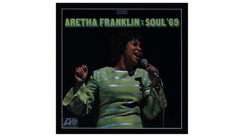 La copertina dell’album Soul ‘69 (1969) di Aretha Franklin che contiene The Track of My Tears