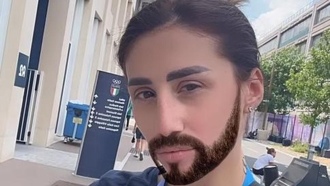 Irma Testa ha pubblicato una storia su Instagram in cui porta la barba