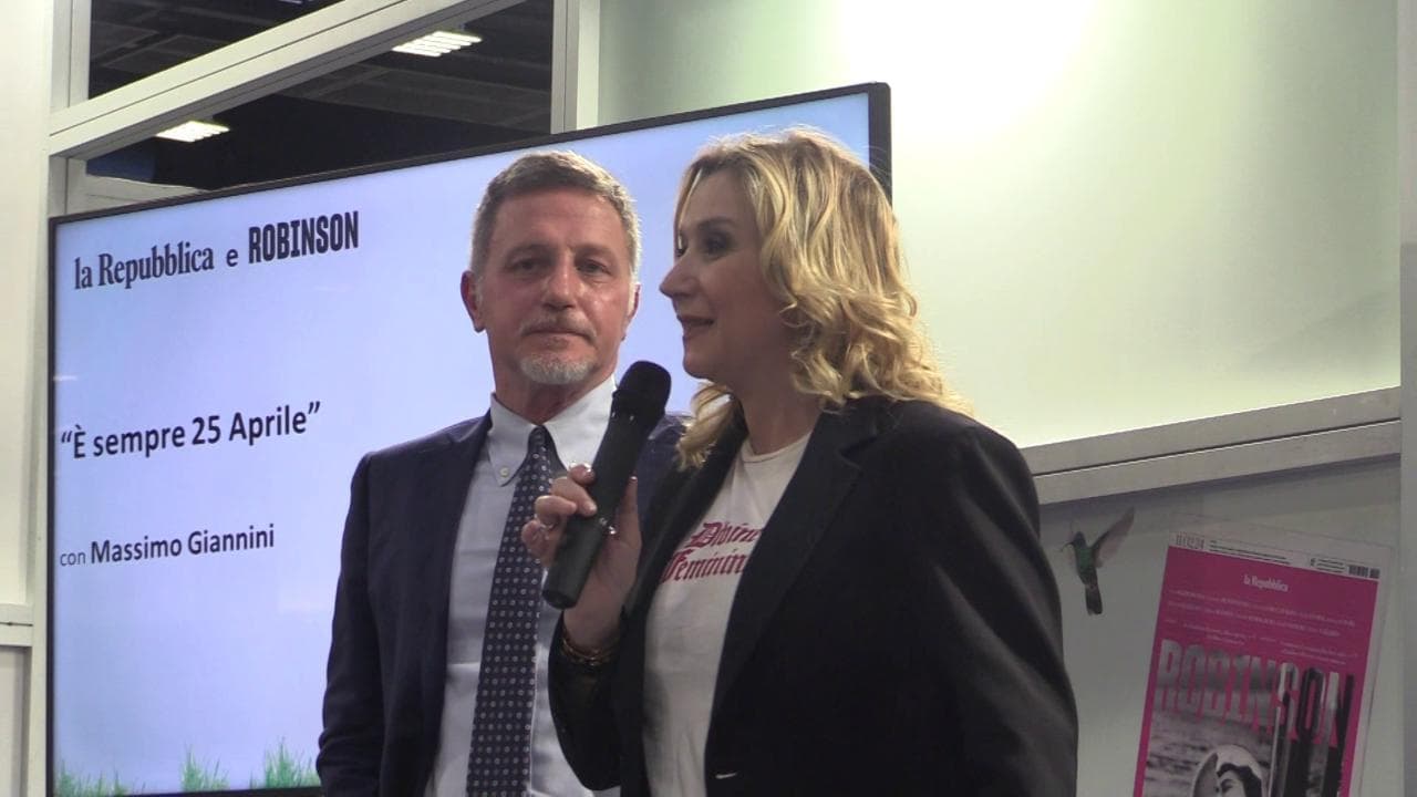 Arena Robinson - Serena Bortone arriva a sorpresa all'Arena Robinson. Giannini:"Per lei standing ovation, se la merita"