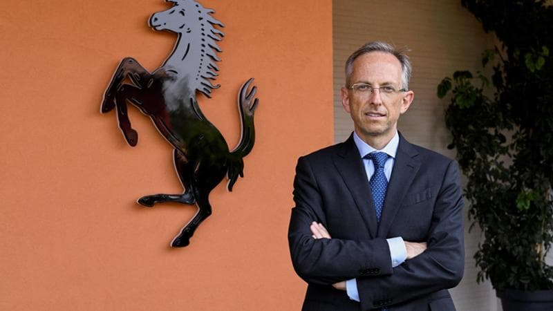 L'ad di Ferrari Benedetto Vigna
