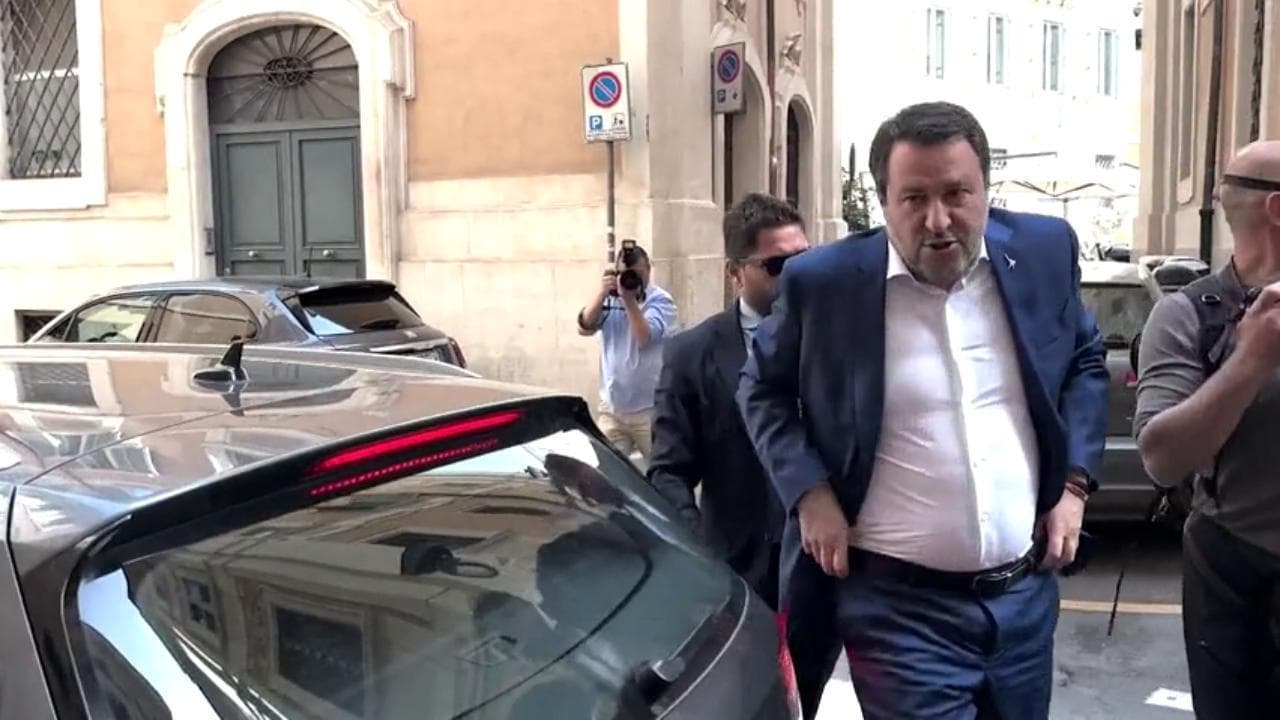 Europee, Salvini e Vannacci arrivano insieme alla presentazione del libro del vicepremier