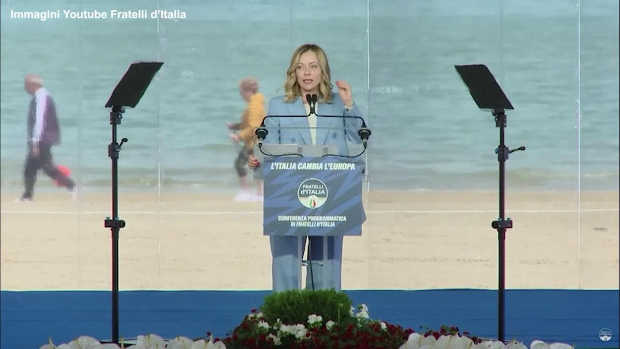 Elezioni europee, Meloni: "Sulla scheda scrivete solo Giorgia, sono una persona del popolo"