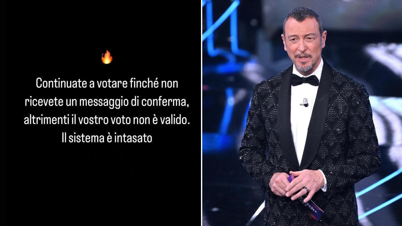 Sanremo 2024, problemi al televoto: gli appelli dei cantanti e l'ironia sui social