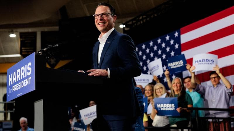 Usa, attesa per il vice di Harris. Tra i papabili, in testa il governatore della Pennsylvania Shapiro