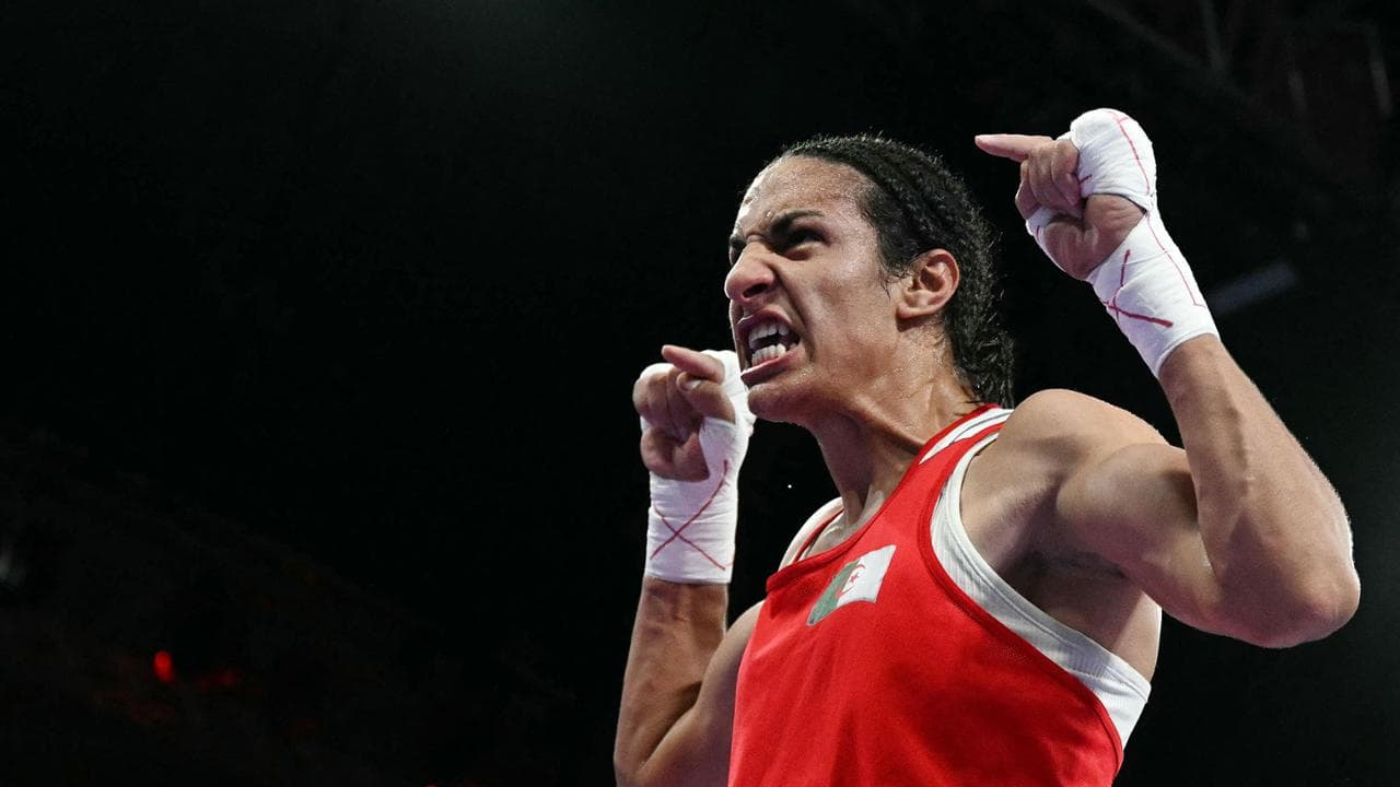 Imane Khelif dopo la vittoria