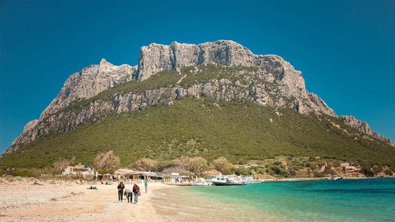 Tavolara vista dalla spiaggia