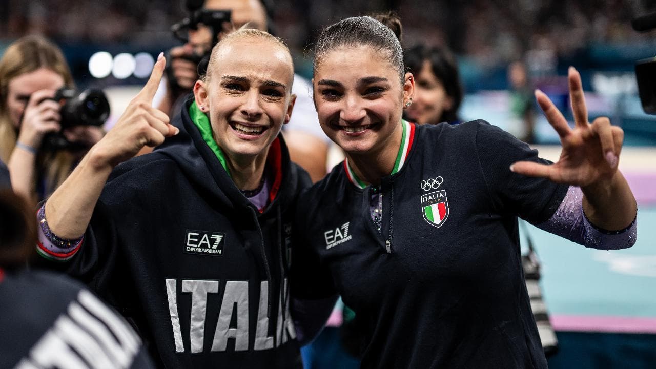Ginnaste d'Italia, il trionfo di Alice D'Amato e il bronzo di Manila Esposito davanti al mito Simone Biles