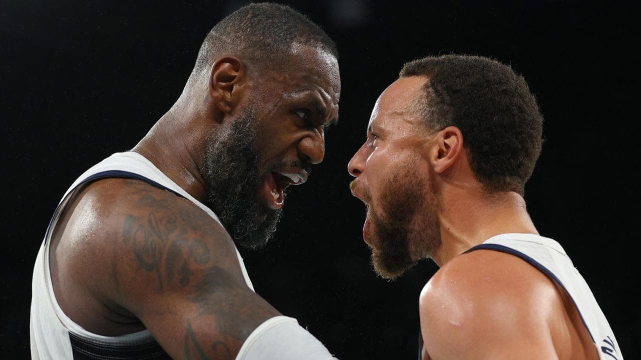 LeBron James e Curry