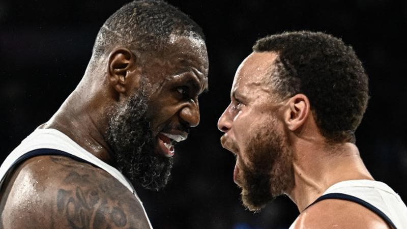 LeBron James e Steph Curry