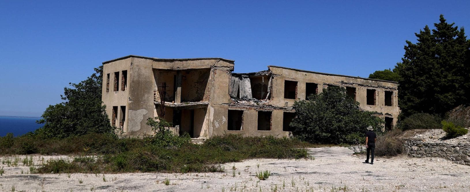 Uno dei bunker dell'era Hoxha