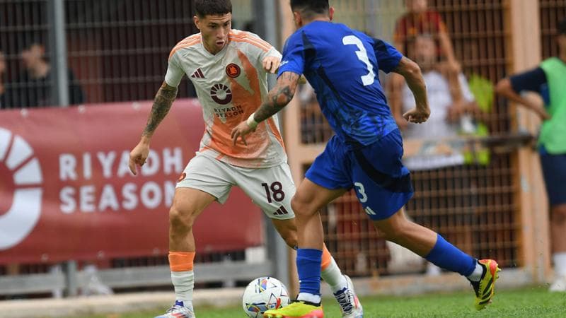 Soulé in Roma-Olympiacos