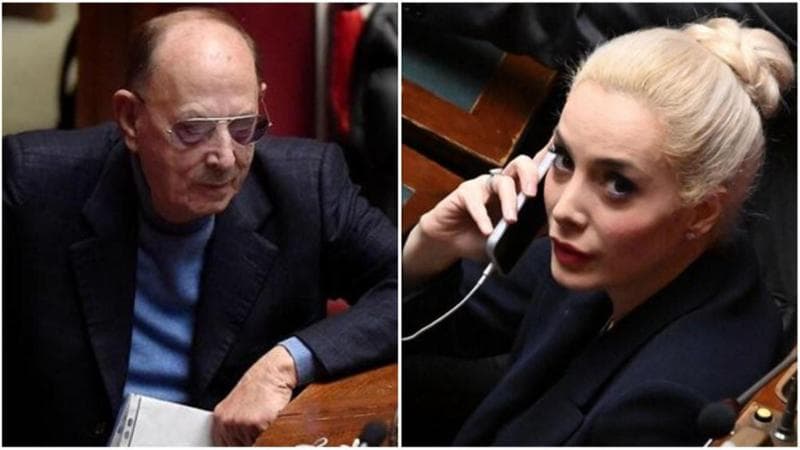 Antonio Angelucci e Marta Fascina