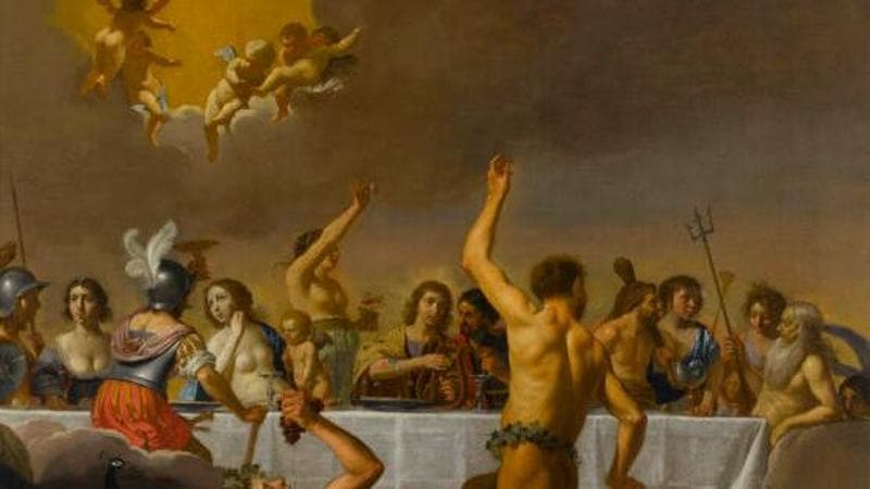 Festin des dieux, dipinto di Jan Harmensz van Bijlert, 1640 ca.