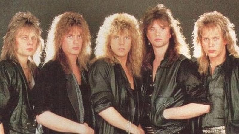 La band negli anni 80