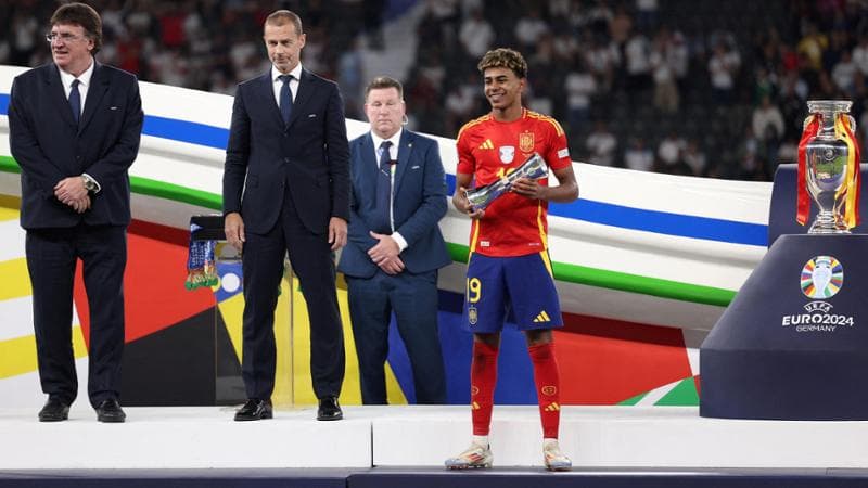 Lamine Yamal, campione d'Europa con la Spagna