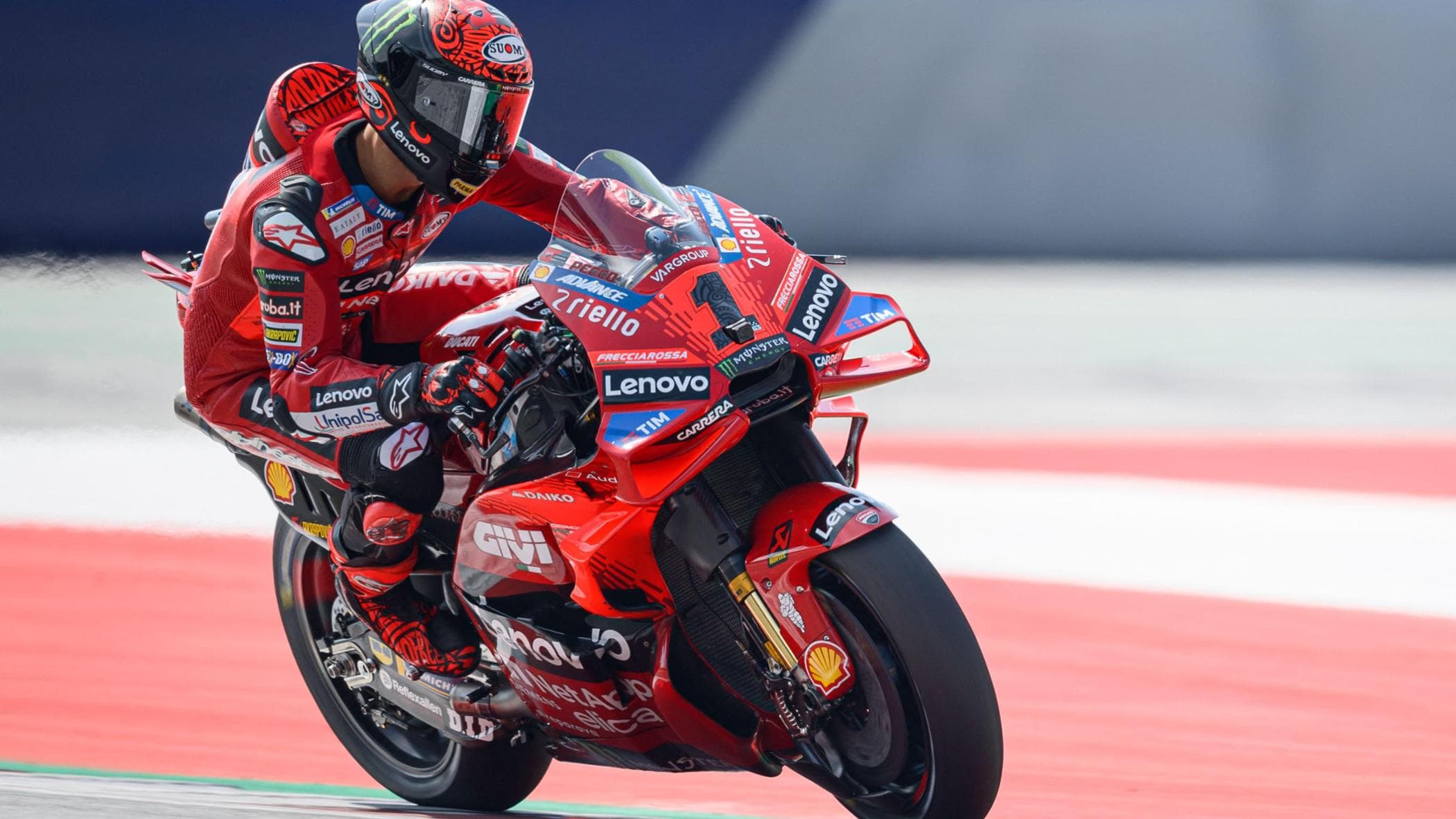 Bagnaia il più veloce nelle prove libere del Gp d’Austria davanti a ...