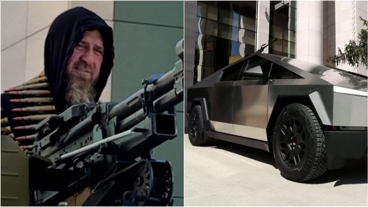 Russia, il leader ceceno Kadyrov equipaggia un Tesla Cybertruck con una mitragliatrice: "Grazie Elon, vieni a Grozny"