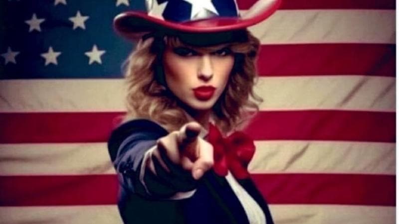 “Taylor Swift mi appoggia”, Trump prova la rimonta su Harris con il finto endorsement generato con l’IA. Fonte vicina alla star smentisce