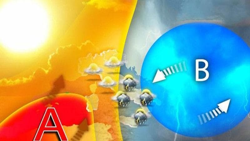 Meteo, ciclone sull’Italia con temporali, poi tornano sole e massime fino a 37°C