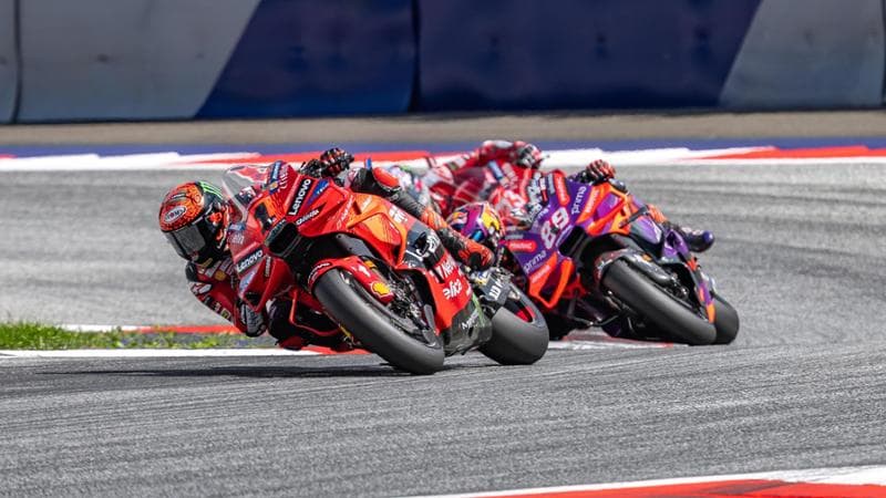 Bagnaia e Martin in Austria