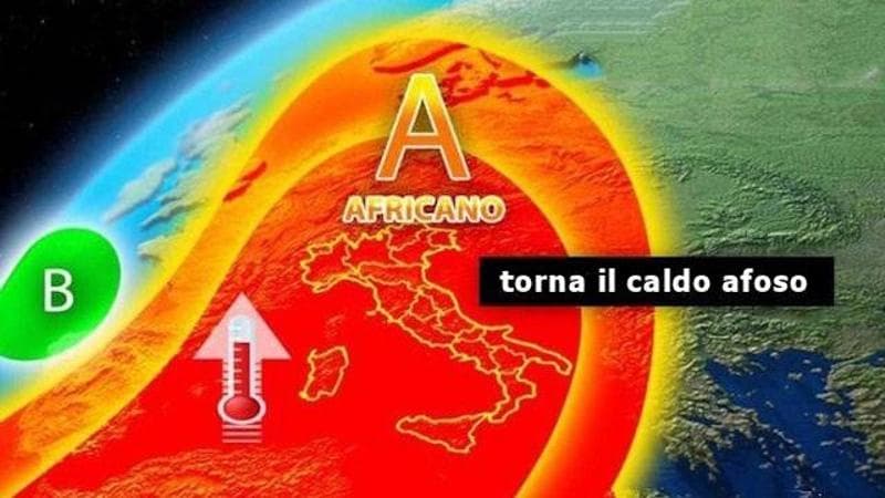 Previsioni meteo, tregua già finita: torna il caldo afoso su tutta l’Italia