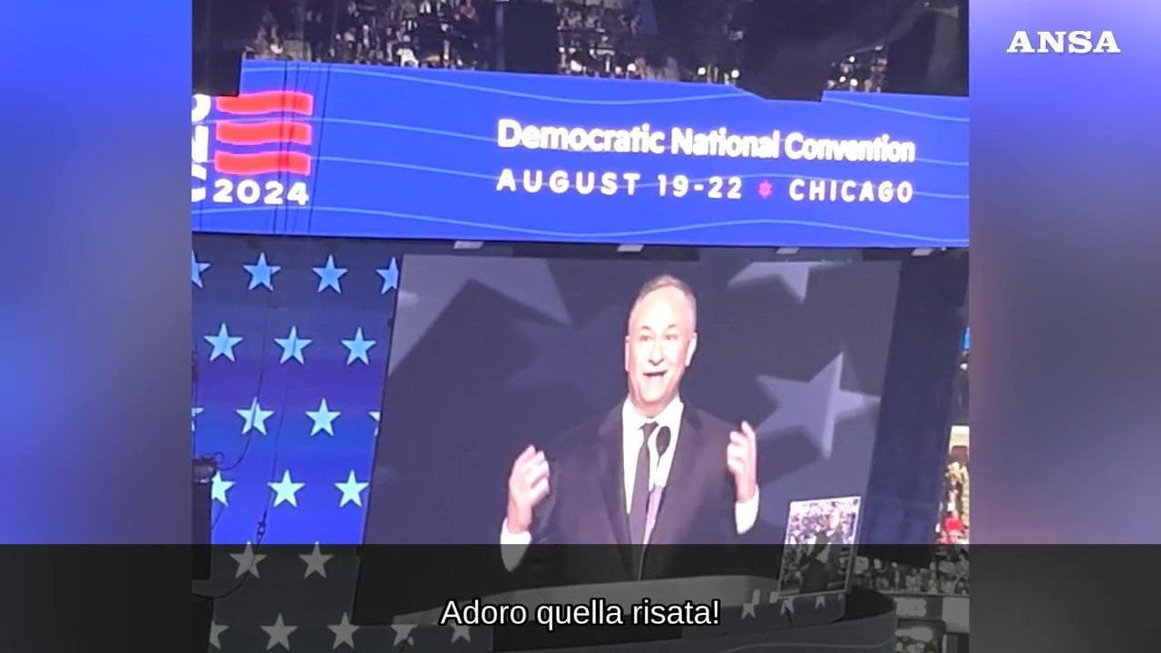 Usa 2024, il marito di Kamala Harris Douglas Emhoff: "Quante risate al nostro primo appuntamento"