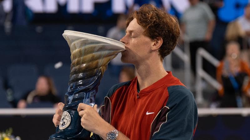 Jannik Sinner, 23 anni