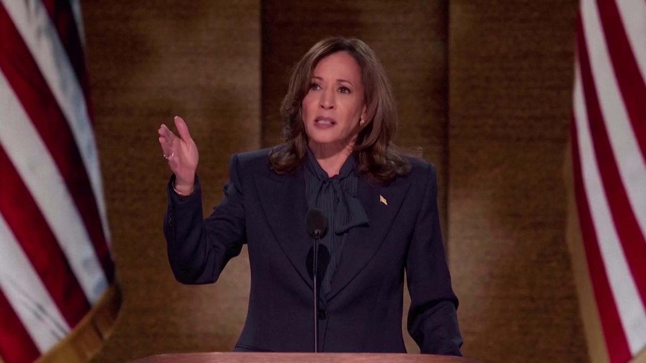 Kamala Harris: "Accetto la vostra candidatura, sarò presidente di tutti gli americani"