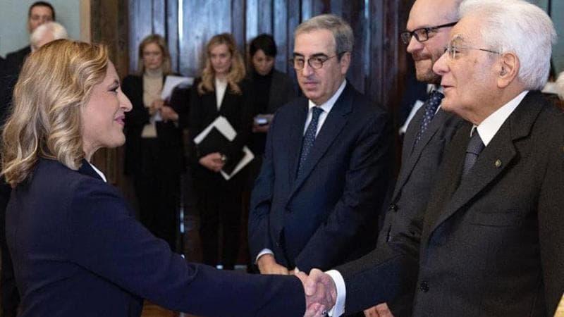 Natoli giura davanti a Mattarella