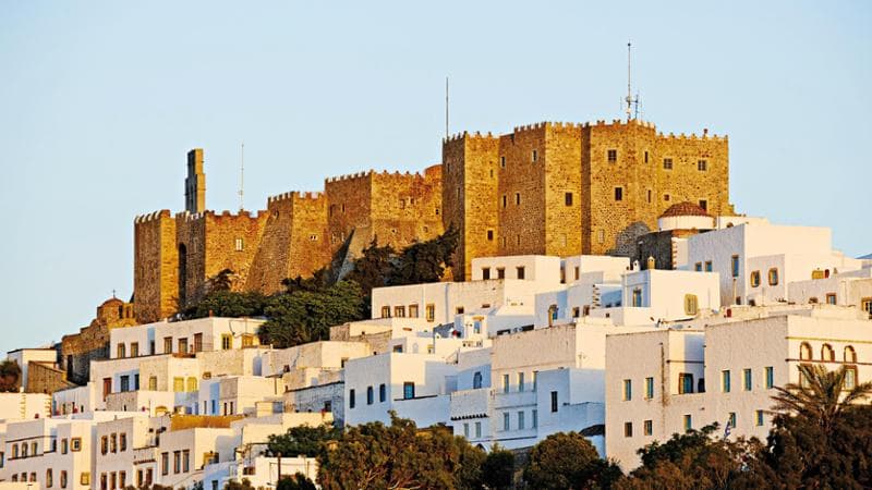 Il monastero&nbsp;di San Giovann&nbsp;nell&rsquo;isola greca di Patmos

