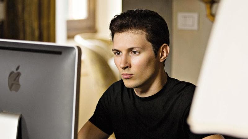 La foto profilo di Pavel Durov su Telegram, di cui &egrave; fondatore e amministratore delegato&nbsp;

