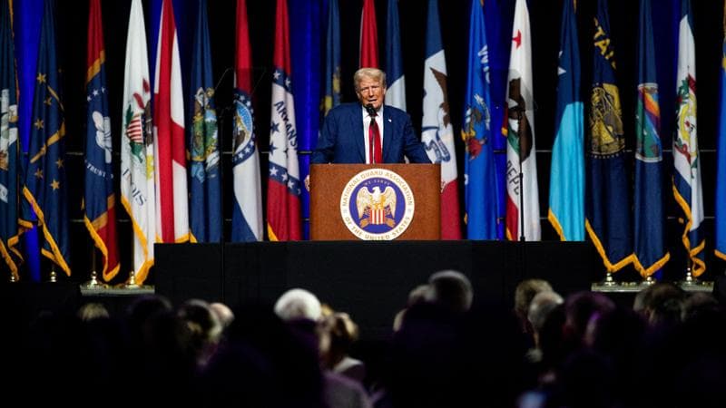 Detroit (Michigan), 26 agosto: Donald Trump