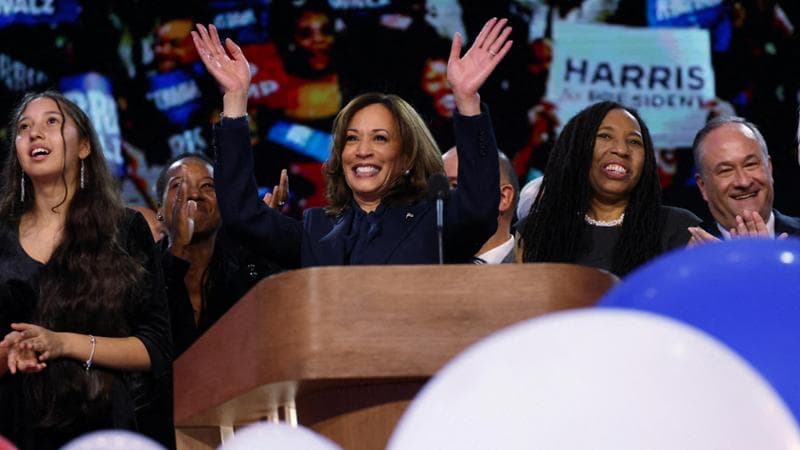 Chicago, 22 agosto: Kamala Harris alla Convention democratica
