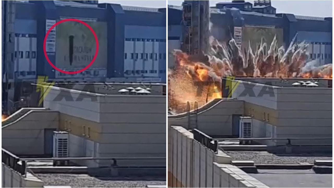 Missile russo cade su Kahrkiv: il momento dell'impatto e i soccorsi