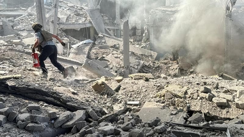 Kharkiv (Ucraina), 1 settembre: i primi soccorsi dopo un raid russo
