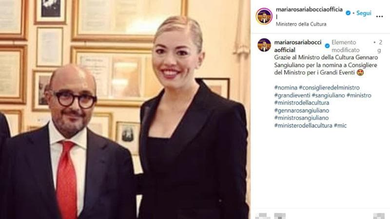 Caso Boccia, Meloni difende Sangiuliano ma la consulente la smentisce