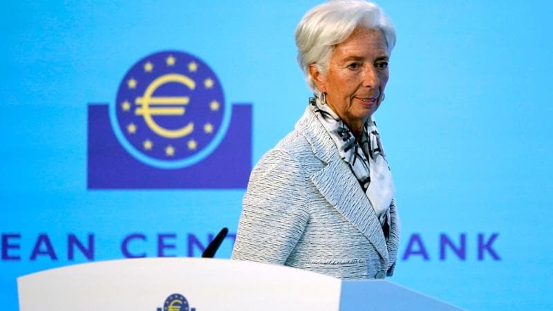 La presidente della Bce, Christine Lagarde
