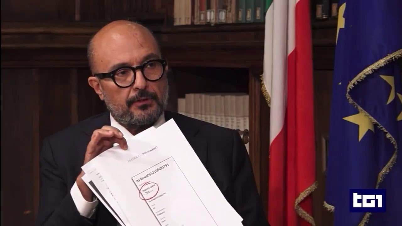 Sangiuliano al Tg1: "Avevo una relazione sentimentale con Boccia. Non sono ricattabile"