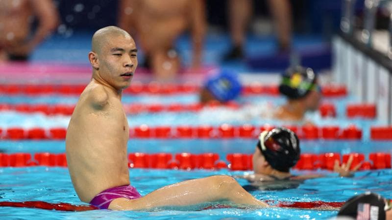 Le diciassette fatiche di Guo e il suo nuoto rivoluzionario, tutto gambe e testa: è l’uomo copertina delle Paralimpiadi