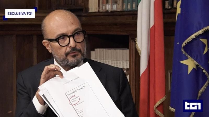 L'ex ministro della Cultura, Gennaro Sangiuliano
