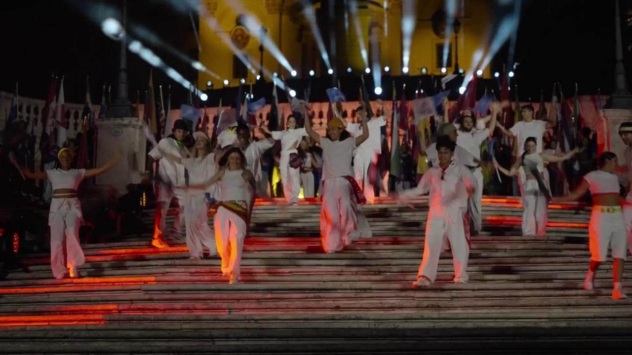 World Skate Games, spettacolo a Piazza di Spagna