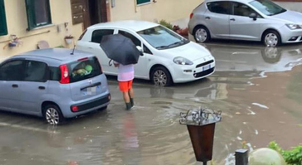 Pioggia a Pisa
